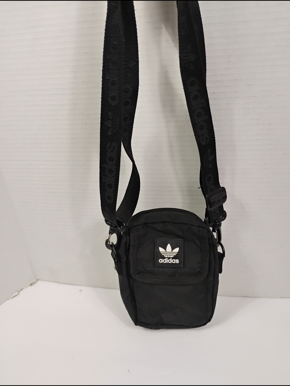 adidas Black Mini Crossbody Pouch